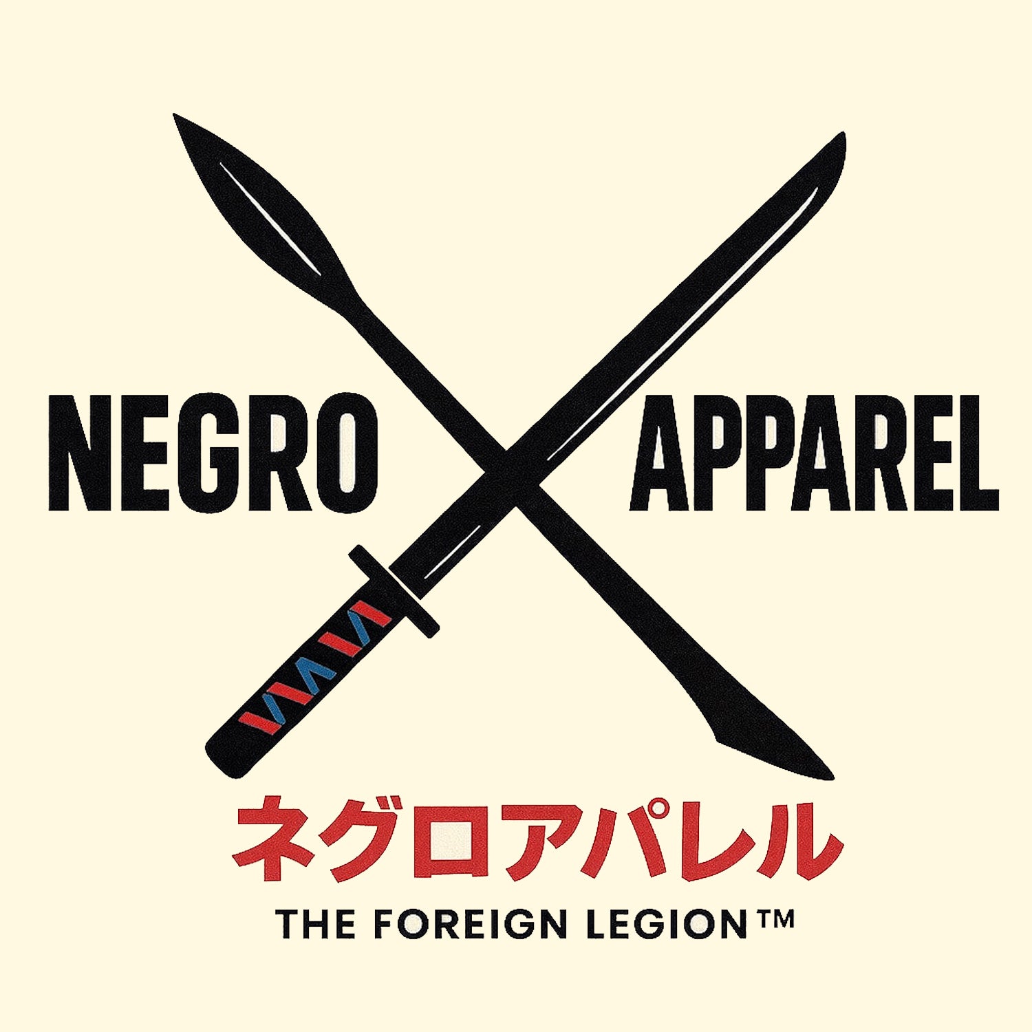 Negro Apparel by The Foreign Legion 